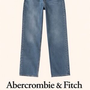 Abercrombie & Fitch Men's Denim Straight Jeans